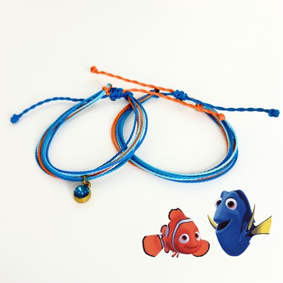 Finding Nemo Inspired Pura Vida Style String Bracelet Set - Picture 1 of 3